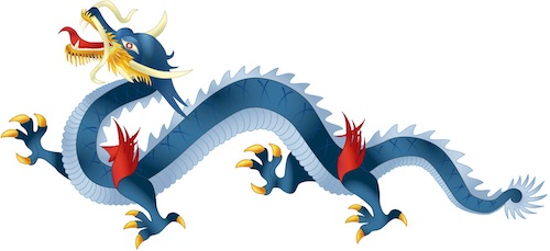 Asian Heritage Month: image of Vietnamese blue dragon